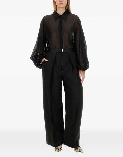 Camasi elegante Khaite Top The Bam BLACK Femei (BM 15761033) 2