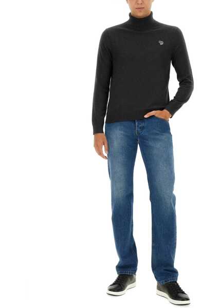 Pulovere casual Paul Smith Zebra Patch Shirt CHARCOAL Barbati (BM 15761048) 2