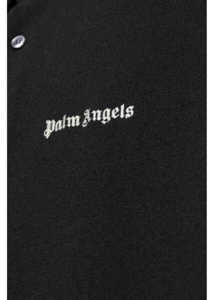 Tricouri Polo Palm Angels Polo With Logo BLACK Barbati (BM 15761138) 5