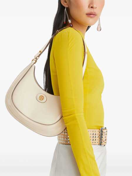 Genti de umar Tory Burch Robinson Crescent Bag WHITE Femei (BM 15761153) 2