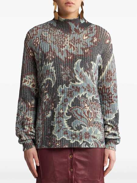 Pulovere ETRO Printed Wool Sweater MULTICOLOUR Femei (BM 15761195) 3
