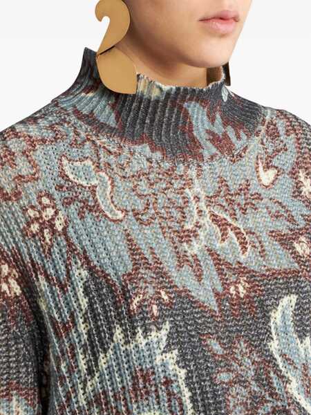 Pulovere ETRO Printed Wool Sweater MULTICOLOUR Femei (BM 15761195) 5