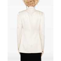 Sacouri Tom Ford Dama - Sacouri Tom Ford Double-Breasted Jacket IVORY Femei (BM 15761216) - B-mall.ro