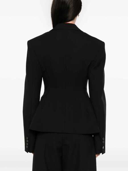 Sacouri office Stella McCartney Sculpted Jacket BLACK Femei (BM 15761303) 4