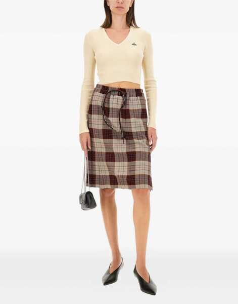 Pulovere casual Vivienne Westwood Bea Shirt WHITE Femei (BM 15761324) 2