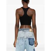 Topuri Dama - Bluze Off-White Tops With Logo BLACK Femei (BM 15761363) - B-mall.ro