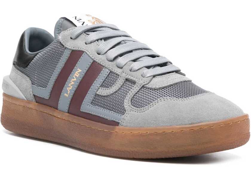 Sneakers Lanvin Mesh, Suede And Nappa Leather Sneaker GREY Femei (BM 15761462) 2