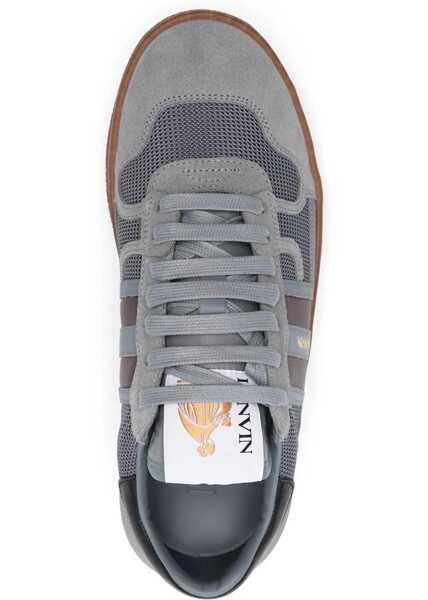 Sneakers Lanvin Mesh, Suede And Nappa Leather Sneaker GREY Femei (BM 15761462) 4