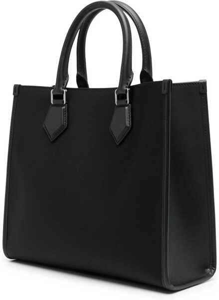 Borsete Dolce & Gabbana Shopping Bag With Logo BLACK Barbati (BM 15761519) 3
