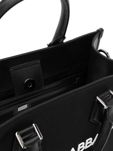 Borsete Dolce & Gabbana Shopping Bag With Logo BLACK Barbati (BM 15761519) 5