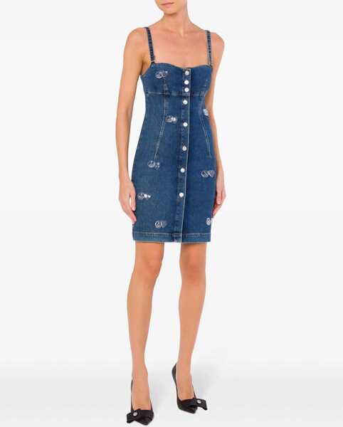 Rochii casual MOSCHINO JEANS Denim Dress DENIM Femei (BM 15761594) 2