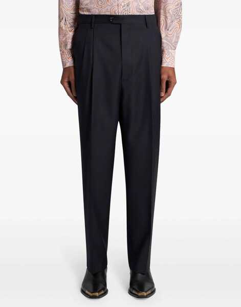 Pantaloni casual ETRO Wool Pants BLUE Barbati (BM 15761720) 3