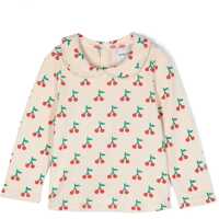 Tricouri Bobo Choses Baby Cherry All Over Collar T-Shirt