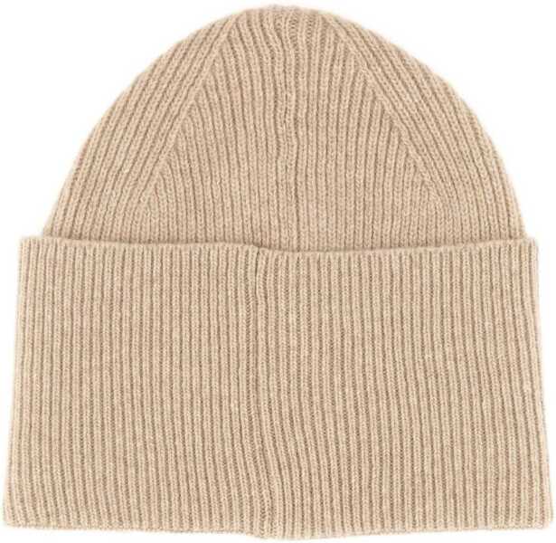 Caciuli Hugo Boss Beanie Hat With Logo BEIGE Barbati (BM 15761804) 2
