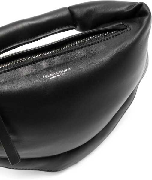 Genti de mana FEDERICO CINA Mini Tortellino Bag BLACK Femei (BM 15762002) 4