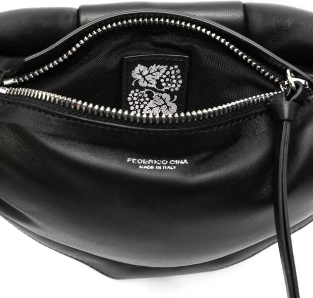 Genti de mana FEDERICO CINA Mini Tortellino Bag BLACK Femei (BM 15762002) 5