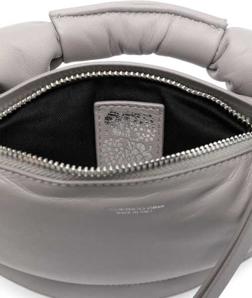 Genti de mana FEDERICO CINA Mini Tortellino Bag GREY Femei (BM 15762014) 5