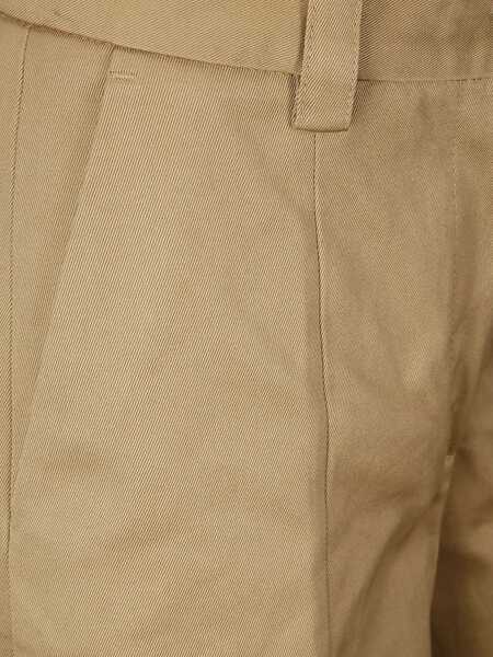 Pantaloni casual Thelatest Alma Pants BEIGE Femei (BM 15762089) 3