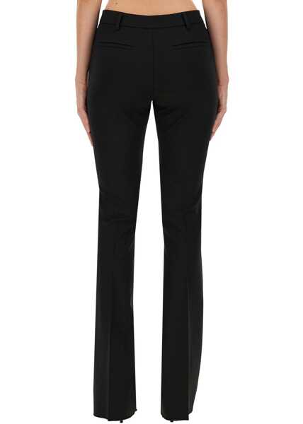Pantaloni casual Thelatest An Pants BLACK Femei (BM 15762092) 4