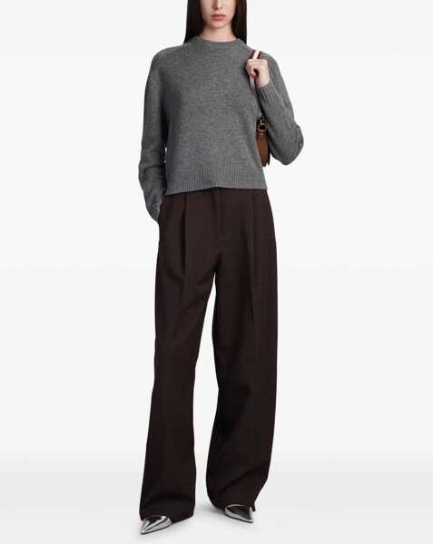 Pantaloni casual Thelatest Axel Pants BROWN Femei (BM 15762095) 2