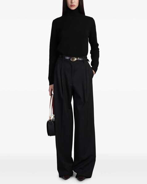 Pantaloni casual Thelatest Axel Pants BLACK Femei (BM 15762098) 2