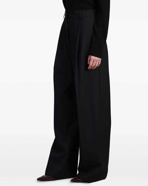 Pantaloni casual Thelatest Axel Pants BLACK Femei (BM 15762098) 3