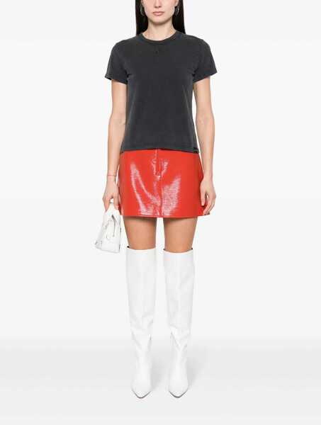 Tricouri COURRGES T-Shirt With Logo BLACK Femei (BM 15762158) 2