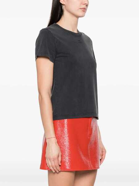 Tricouri COURRGES T-Shirt With Logo BLACK Femei (BM 15762158) 3