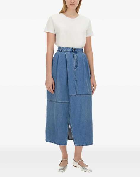 Fuste casual ALYSI Midi Skirt DENIM Femei (BM 15762164) 2