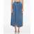 ALYSI Midi Skirt DENIM