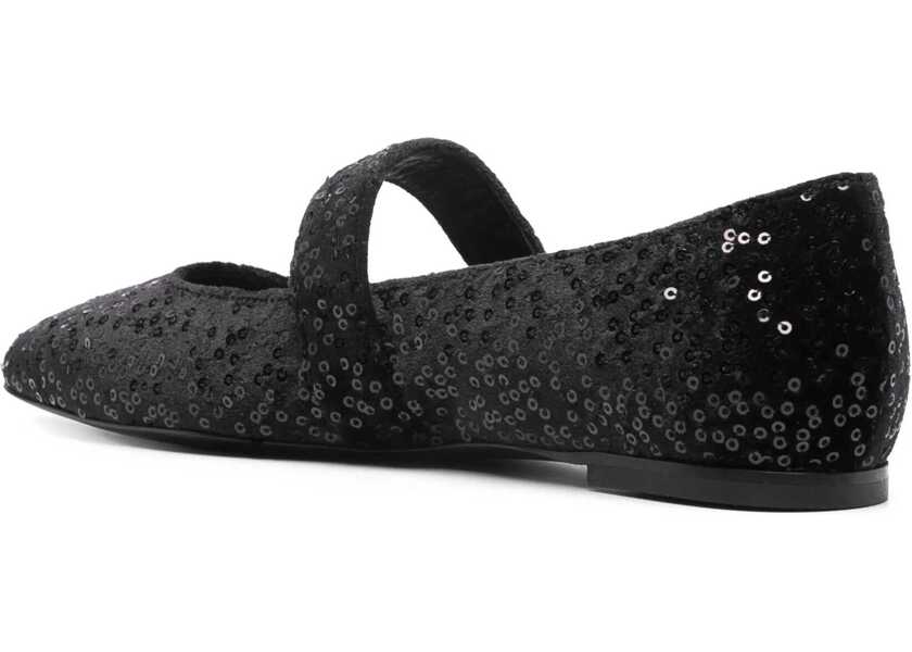 Balerini ROBERTO FESTA Ballerina With Rhinestones BLACK Femei (BM 15762248) 3