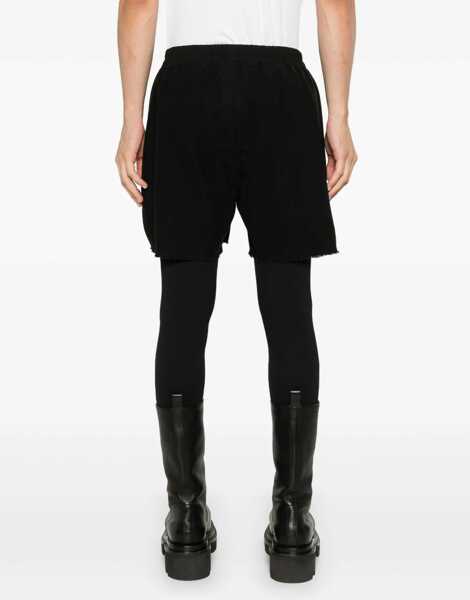 Pantaloni scurti Rick Owens Cotton Bermuda Shorts BLACK Barbati (BM 15762773) 4