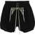 Rick Owens Cotton Bermuda Shorts BLACK