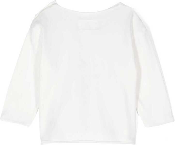 Tricouri TEDDY & MINOU M/Long T-Shirt WHITE Baieti (BM 15762887) 2