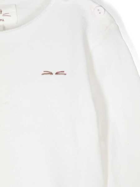 Tricouri TEDDY & MINOU M/Long T-Shirt WHITE Baieti (BM 15762887) 3