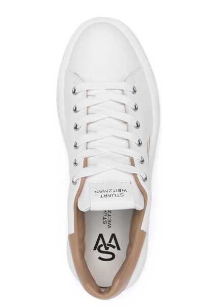 Sneakers Stuart Weitzman Sw Pro Sneaker WHITE Femei (BM 15763100) 4