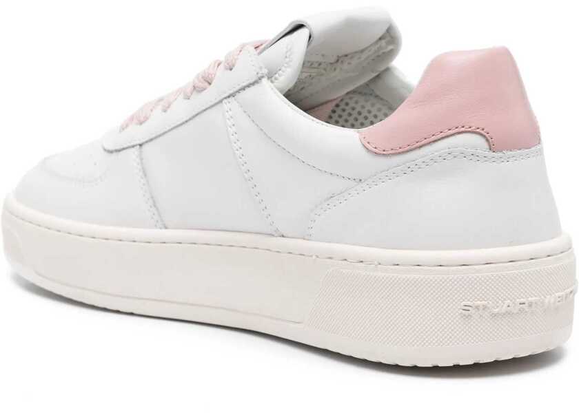 Sneakers Stuart Weitzman Sneaker With Logo WHITE Femei (BM 15763103) 3