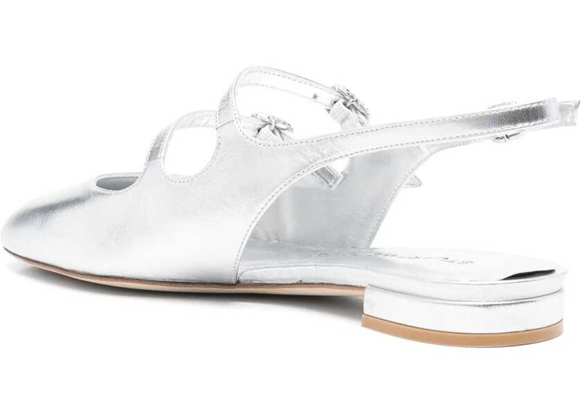 Balerini Stuart Weitzman Slingback Pumps Benni SILVER Femei (BM 15763112) 3