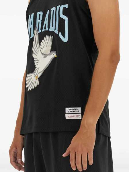 Tricouri 3.PARADIS Tops With Logo BLACK Barbati (BM 15763214) 3