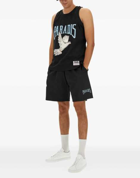 Pantaloni scurti 3.PARADIS Bermuda With Logo BLACK Barbati (BM 15763223) 2