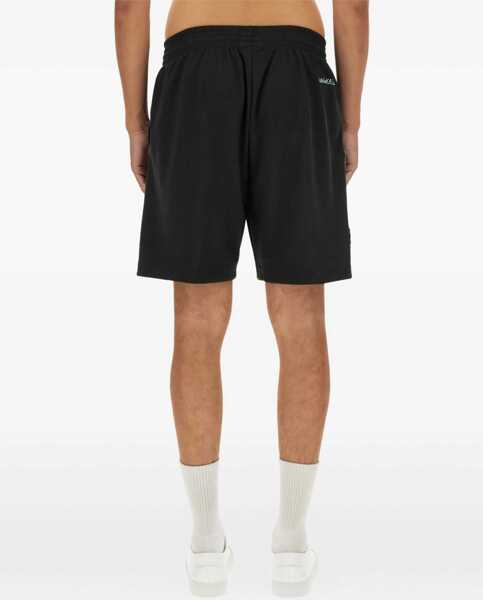 Pantaloni scurti 3.PARADIS Bermuda With Logo BLACK Barbati (BM 15763223) 4
