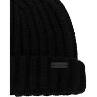 Caciuli pentru Barbati - Caciuli Saint Laurent Cashmere Beanie BLACK Barbati (BM 15767348) - B-mall.ro