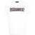 DSQUARED2 Solid Color Cool Fit Crew-Neck T-Shirt With Printed Logo White