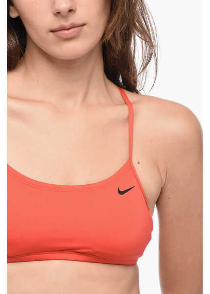 Costume de baie 2 piese Nike Solid Color Bikini With Removable Padding Red Femei (BM 15767642) 3