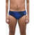 Nike Two-Tone Swim Briefs With Embroidered Logo Blue