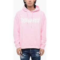 Bluze de trening Vintage Effect Hoodie With Patch Pocket Barbati