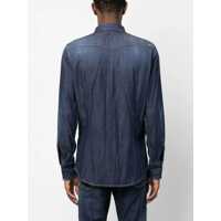 Camasi de blugi pentru Barbati - Camasi de blugi DSQUARED2 Denim Shirt With Snap Buttons Blue Barbati (BM 15767849) - B-mall.ro