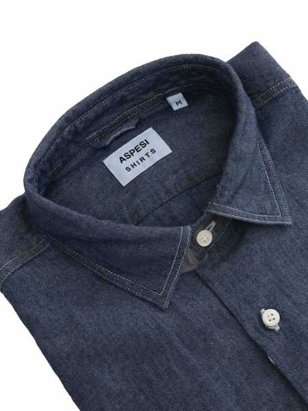 Camasi casual Aspesi MAN SHIRT Blue Barbati (BM 15767993) 2