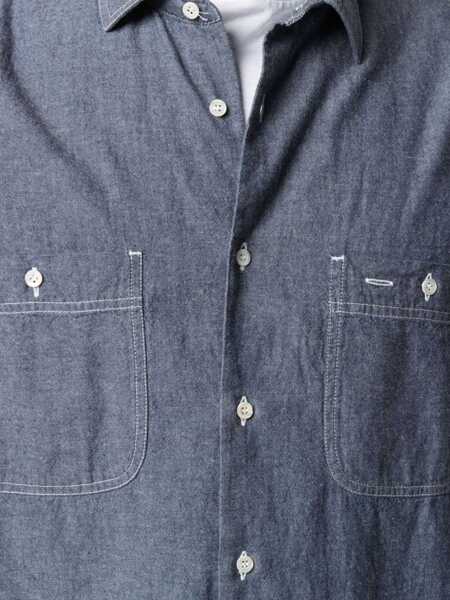 Camasi casual Aspesi MAN SHIRT Blue Barbati (BM 15767993) 5