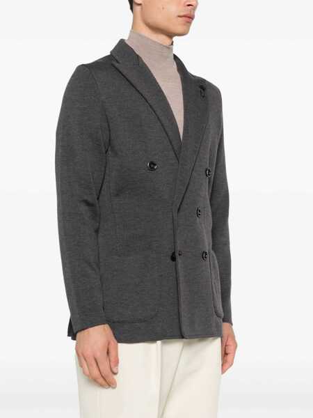 Paltoane Lardini MAN KNITTED JACKET Multicolor Barbati (BM 15768047) 3